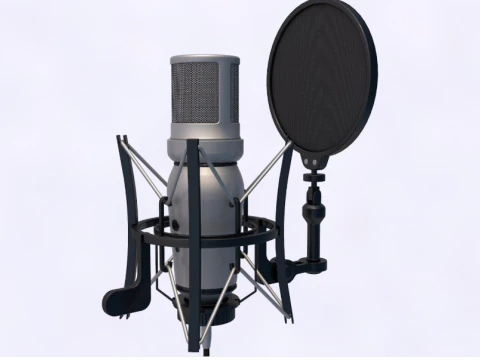 Microphone collection 2 3D Model