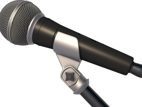 Microphone collection 2 3D Model