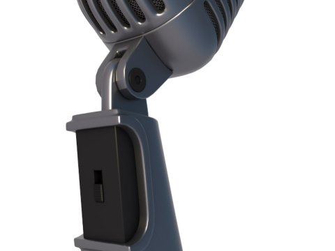 Microphone collection 2 3Dモデル