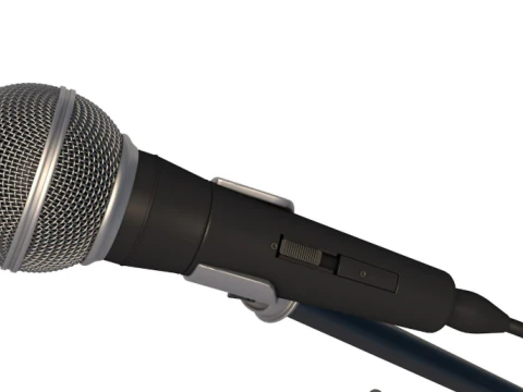 Microphone collection 2 3D Model