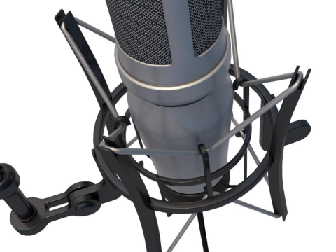 Microphone collection 2 3D Model