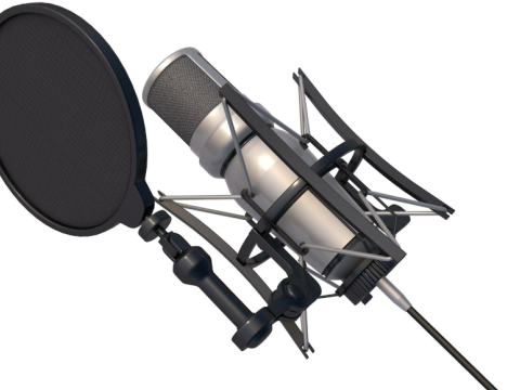 Microphone collection 2 3Dモデル