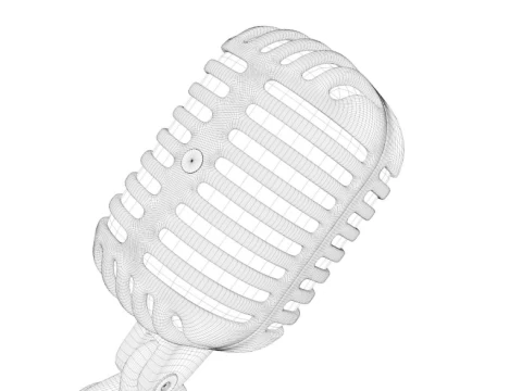 Microphone collection 2 3D Model