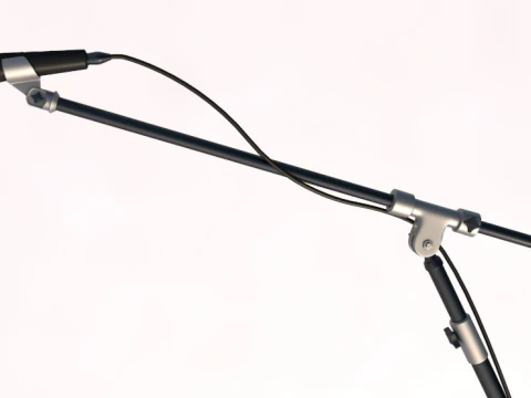 Koleksi mikrofon Model 3D