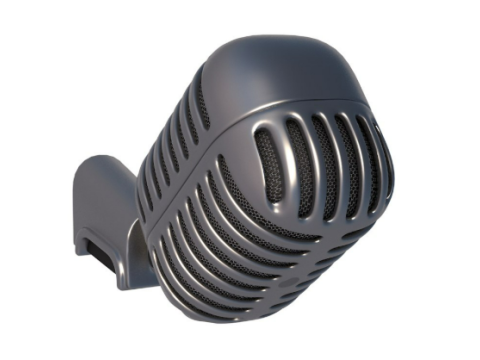 Microphone collection 3D Modell