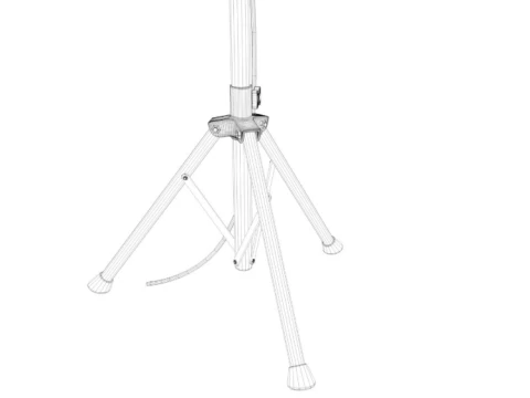 Koleksi mikrofon Model 3D