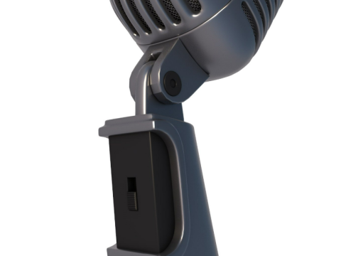Microphone collection 3D Modell