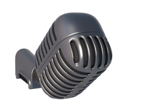 Microphone Modèle 3D