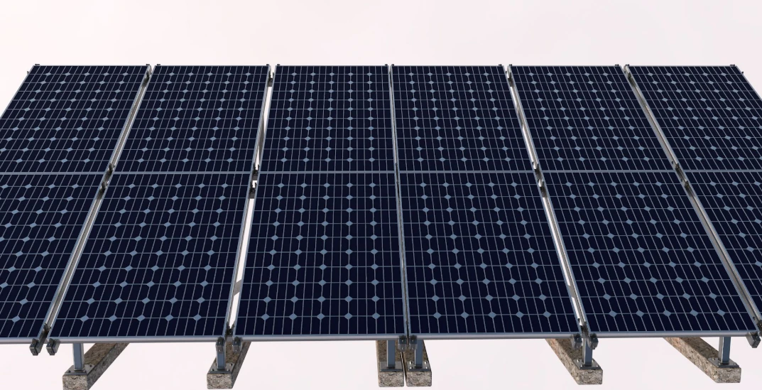 Panele słoneczne 2 Model 3D .c4d .max .obj .3ds .fbx .stl .blend 