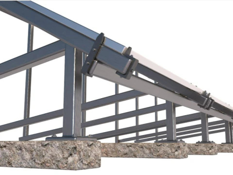 Panele słoneczne 2 Model 3D