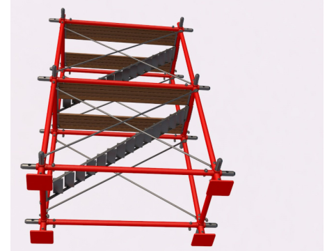 Scaffoldings Modular 1 3D Модель