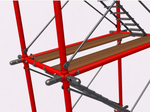 Scaffoldings Modular 1 3D Модель