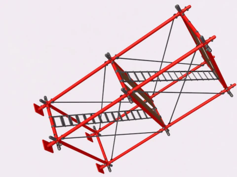Andamios Modulares 1 Modelo 3D