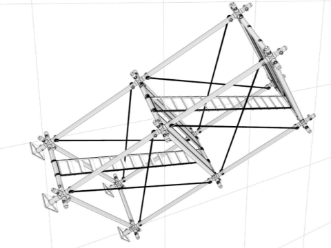 Scaffoldings Modular 1 3D Модель
