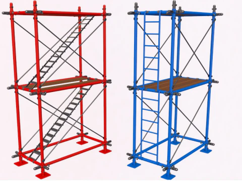 Scaffolding Collection 3D Model