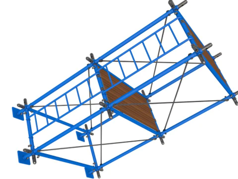 Scaffolding Collection 3D Model
