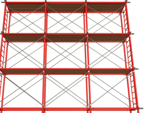 Scaffoldings Modular 3D Model