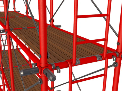 Scaffoldings Modular 3D Model