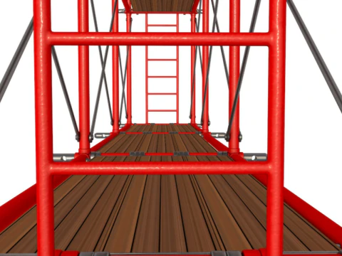 Scaffoldings Modular 3D Model