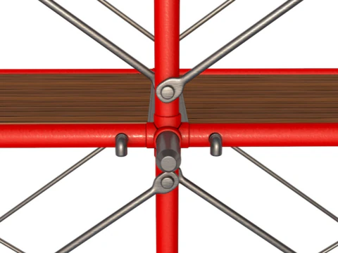 Scaffoldings Modular 3D Model