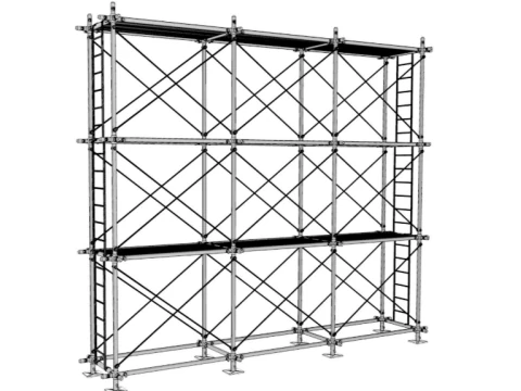 Scaffoldings Modular 3D Model