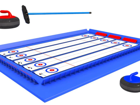 Arena Curling Championships 3D Model