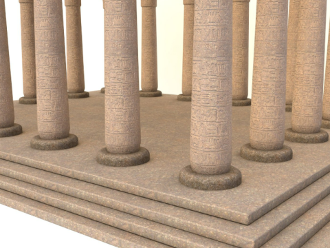 Ancient Monuments Collection 1 3Dモデル