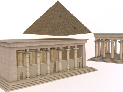 Ancient Monuments Collection 1 3Dモデル