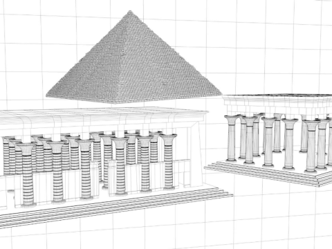 Ancient Monuments Collection 1 3Dモデル