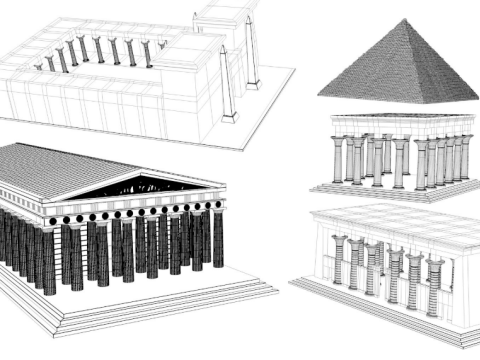 Ancient Monuments Collection 1 3Dモデル