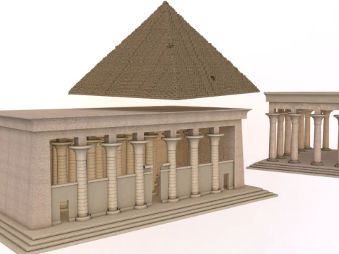 Collezione dell'Antico Egitto Modello 3D