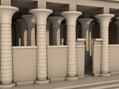 Ancient Egypt Collection 3D Model