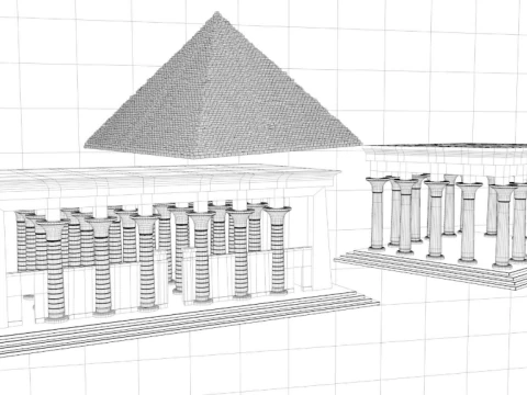 Ancient Egypt Collection 3D Model