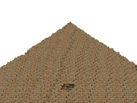 Great Pyramids of Giza 3D Model