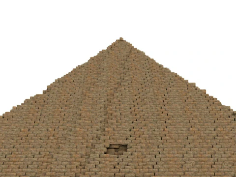 Great Pyramids of Giza 3D Model