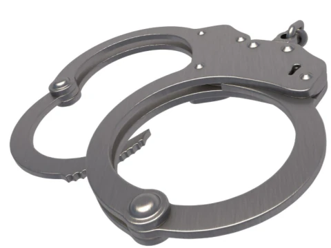 Galls Double Lock Handcuffs 3D Model