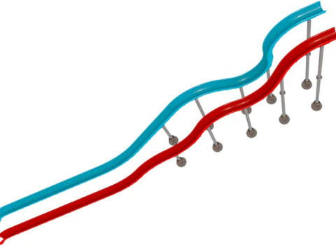 Water Slide Collection 3 3D Model