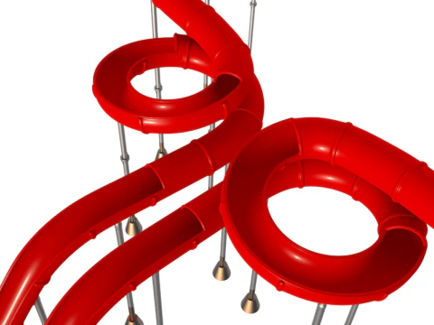 Water Slide Collection 3 3D Model