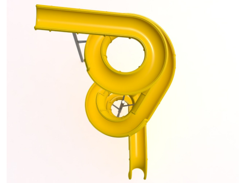 Water Slide Collection 3 Model 3D