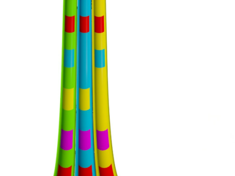 Water Slide Collection 3 Model 3D