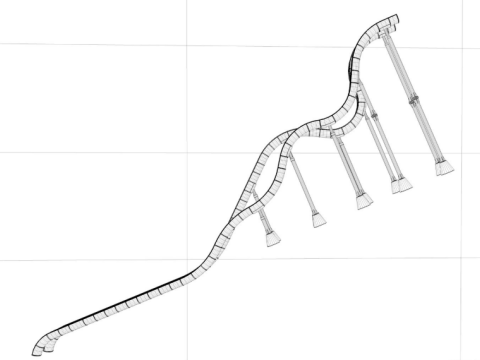 Water Slide Collection 3 Model 3D