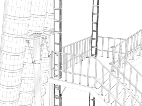 Water Slide Collection 3 3D Model