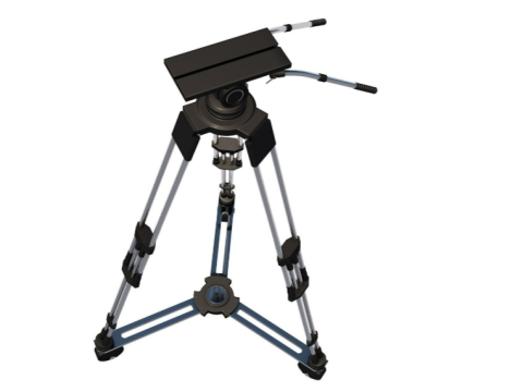 3D TV Studio Camera Pedestal tripod 3D 模型