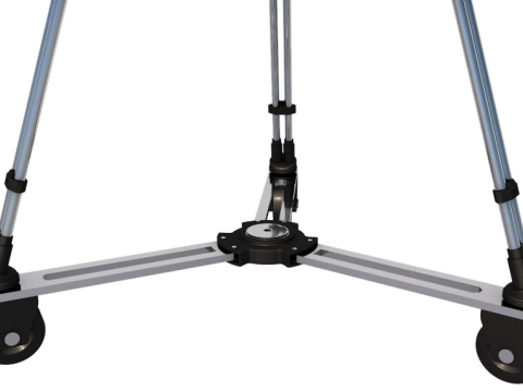 3D TV Studio Camera Pedestal tripod 3D 模型
