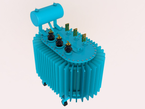 Electrical Transformer2 3D Модель