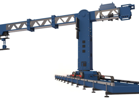 Technodolly Camera Crane 3D 模型