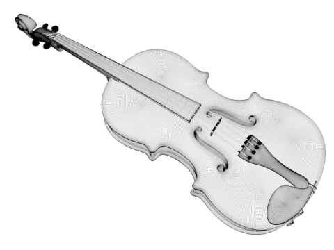 3D Violin model 3D Model