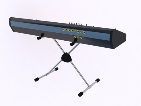 Synth Keyboard Korg 3D Model