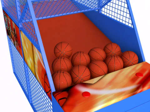 Large Arcade Games Collection 3D Model