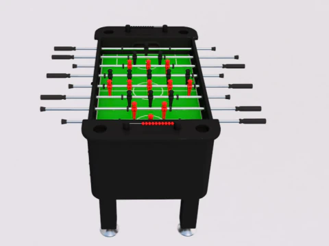 Three Tables Games pinball 3D Model